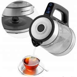 Czajnik z regulacją temperatury szklany Berdsen BD-704 pojemność 1,7L moc 2200W
