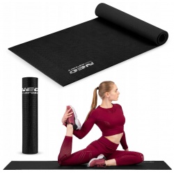 Mata do ćwiczeń fitness Joga doskonała amortyzacja 173 x 61 cm Neo-Sport