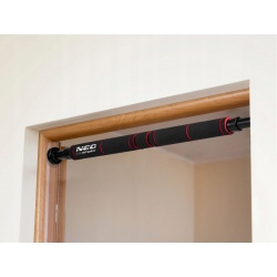 Drążek rozporowy do ćwiczeń podciągania Neo-Sport szerokość 60 - 85 cm
