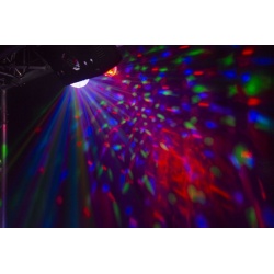 Efekt płynącej wody oświetlenie LED RGBW-UV WATER BeamZ LEDWAVE 4 efekty