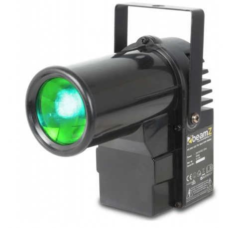 Reflektor oświetlenie kuli PINSPOT PS10W LED 4 kolory światła DMX BeamZ
