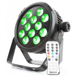 Reflektor LED Flat PAR BeamZ BT310 DMX pilot aktywacja dźwiękiem