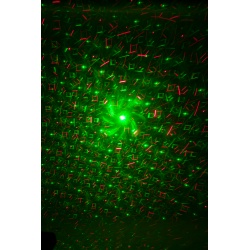 Laser kropkujący oświetlenie imprezowe Party MINI FIREFLY z efektem Gobo