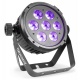 Reflektor płaski LED FLAT PAR RGBAW światło UV BeamZ BT280 7x10W 6w1 pilot