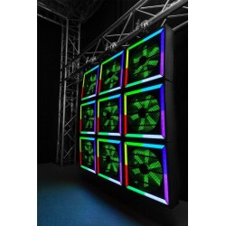 Oświetlenie sceniczne wentylator dekoracyjny LED TWISTER 400 FAN RGB DMX