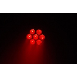 Reflektor zewnętrzny zaprogramowane pokazy LED PAR IP65 BWA410 BeamZ