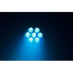 Reflektor zewnętrzny zaprogramowane pokazy LED PAR IP65 BWA410 BeamZ