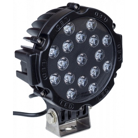 Lampa robocza LED NOXON 17 x LED moc 51W wąski kąt świecenia