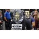 Maska V jak Vendetta Anonymous Guy Fawkes biała rozmiar na głowę dorosłej osoby