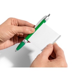Długopis ściąga z notesem ze ściągą chowaną karteczką do szkoły na studia