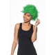Peruka Afro czarna zielona fioletowa na imprezy przebierane uniseks damska męska