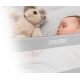 Osłona zabezpieczająca na łóżko barierka na bok łóżka dla dzieci 150x66x35 cm kieszonka na drobiazgi