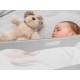 Osłona zabezpieczająca na łóżko barierka na bok łóżka dla dzieci 180x42x35 cm kieszonka na drobiazgi