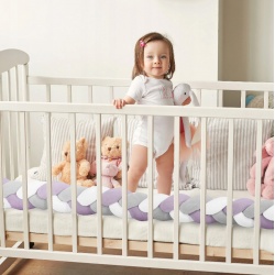 Otulacz do łóżeczka warkocz zabezpieczenie Ricokids ochronna 3 metry