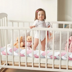 Otulacz do łóżeczka warkocz zabezpieczenie Ricokids ochronna 3 metry