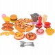 Fast food pizza zestaw zabawkowy do krojenia na rzep naczynia kubki sztućce