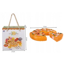 Fast food pizza zestaw zabawkowy do krojenia na rzep naczynia kubki sztućce
