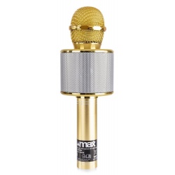 Mikrofon do karaoke bezprzewodowy Bluetooth z wbudowanymi głośnikami MP3