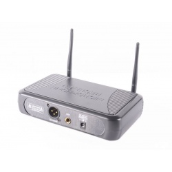 Zestaw mikrofonowy 2 mikrofony bezprzewodowe doręczny UHF STWM722 Skytec