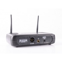 Zestaw mikrofonowy 2 mikrofony bezprzewodowe doręczny UHF STWM722 Skytec