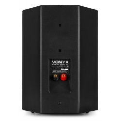 Kolumny instalacyjne dwudrożne głośniki do baru kawiarni narożne Vonyx 120W
