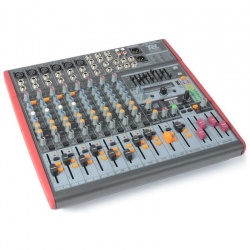 Mikser studyjny 12-kanałowy 9-stopniowy Stereo EQ Power Dynamics PDM-S1203