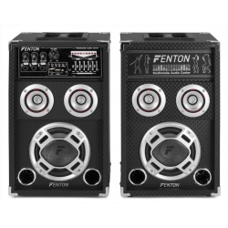 Aktywny zestaw głośników do karaoke Fenton KA-06 400W Bluetooth oświetlenie LED