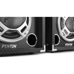 Aktywny zestaw głośników do karaoke Fenton KA-06 400W Bluetooth oświetlenie LED