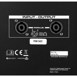 Kolumna pasywna do łączenia szeregowo 1400W Power Dynamics PD415P 15 cali