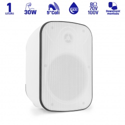 Głośnik zewnętrzny Power Dynamics BD50TW 100V czarny biały IPX5