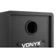Aktywne monitory studyjne Vonyx SMN30B 60W czarne białe kolumny ze wzmacniaczem