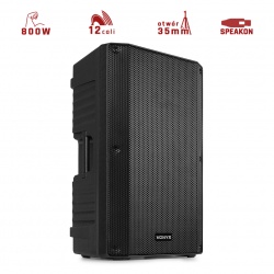 Kolumna pasywna Vonyx VSA12P 12 " na kółkach 800W dla DJ-ów do klubów