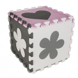 Puzzle piankowe EVA 30x30cm gruba mata edukacyjna do zabawy 36 sztuk torba