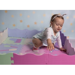 Puzzle piankowe gruba mata edukacyjna 30x30cm termiczna intrumenty muzyczne