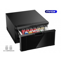 Lodówka samochodowa 40L NVOX 12-24V zamrażarka szufladowa -18 stopni K40DR