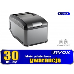 Samochodowa lodówka z zamrażarką 30L sprężarkowa z kompresorem 12-24V NVOX K30S