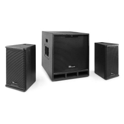 Zestaw nagłośnieniowy ComboSet 1800 subwoofer DSP 18''+ 2x kolumna 10" BT