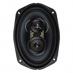 Głośniki samochodowe 3-drożne owalne 6x9" Kicx 100W komplet para