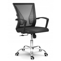 Fotel biurowy z mikrosiatki miękkie siedzisko blokada 3 kolory