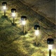 Lampki solarne ogrodowe 10 sztuk lampa pionowa solarna oświetlenie alejki