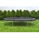 Osłona na sprężyny 183 cm 6FT do trampoliny ogrodowej czarna mocna