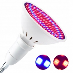 Lampa do wzrostu uprawy roślin panel 200 LED wspomaga fotosyntezę
