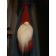 Mikołaj stojący wiszący 93cm krasnal gnom 2 x skrzat Święta do zawiązania
