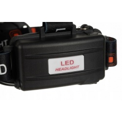 Latarka czołowa 5 x LED super jasne diody CREE czołówka 4 tryby świecenia