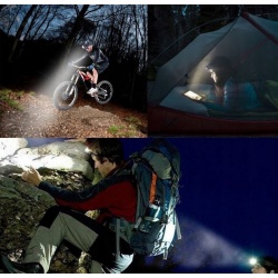 Latarka czołowa 5 x LED super jasne diody CREE czołówka 4 tryby świecenia