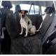 Pokrowiec na siedzenie do samochodu zabudowana mata dla psa okienko