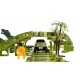 Terenowy tor samochodowy Dinozaury Park dinosaur 240 elementów XXL