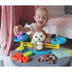 Gra dla dzieci edukacyjna małpka waga szalkowa nauka liczenia przez zabawę