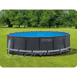 Pokrywa solarna do basenu 488 cm okrągła na basen stelażowy i rozporowy INTEX 28014