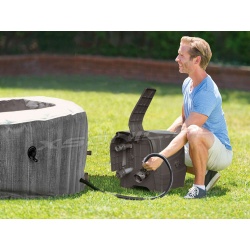 Dmuchane SPA 196 x 71cm INTEX 28440 zagłówki podgrzewacz zestaw VIP